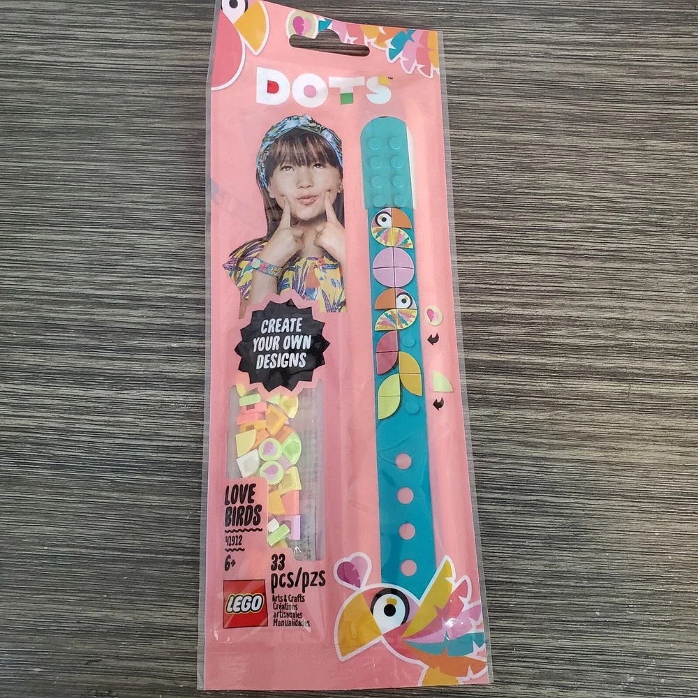 LEGO Dots: Love Birds Bracelet Kit 41912 New Sealed, Gift Item DIY Toy